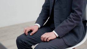 Businessman appealing at an interview - Powered by Shutterstock - Get 15% off with code: PIKWIZARD15