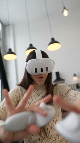 Experience the immersive thrill of virtual reality in a stylish and modern space today