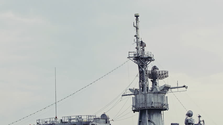 The Radar communication device of military assault ship