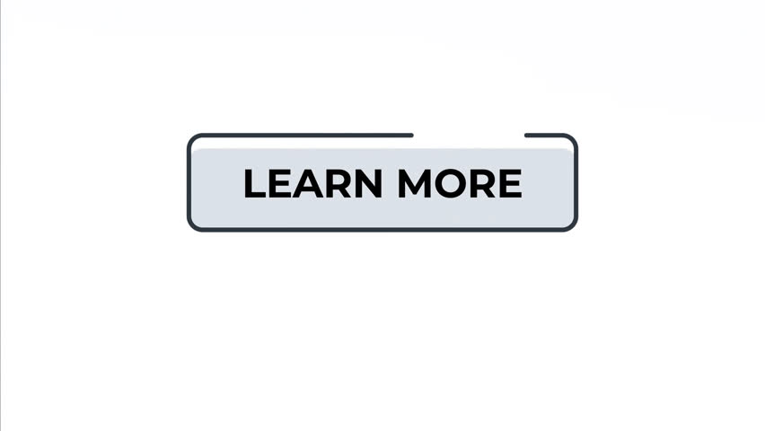 Learn More Button Animation 4K on alpha channel