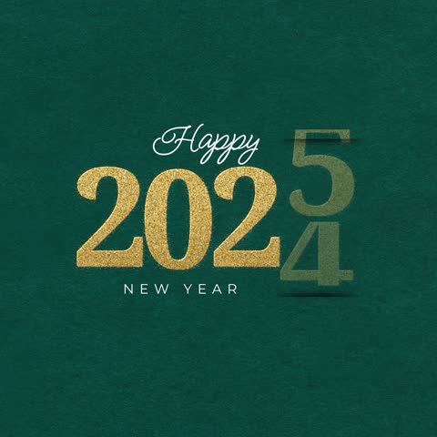  Happy New year video illustration desing