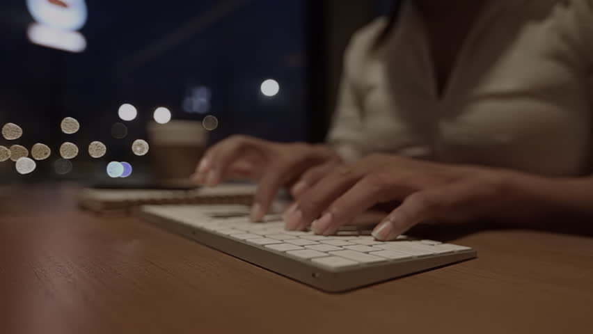 Businesswoman uses computer analyze SEO Search Engine optimization, growth, setting goals for expansion. Insights on fostering continuous business growth through innovation and strategy 2025

