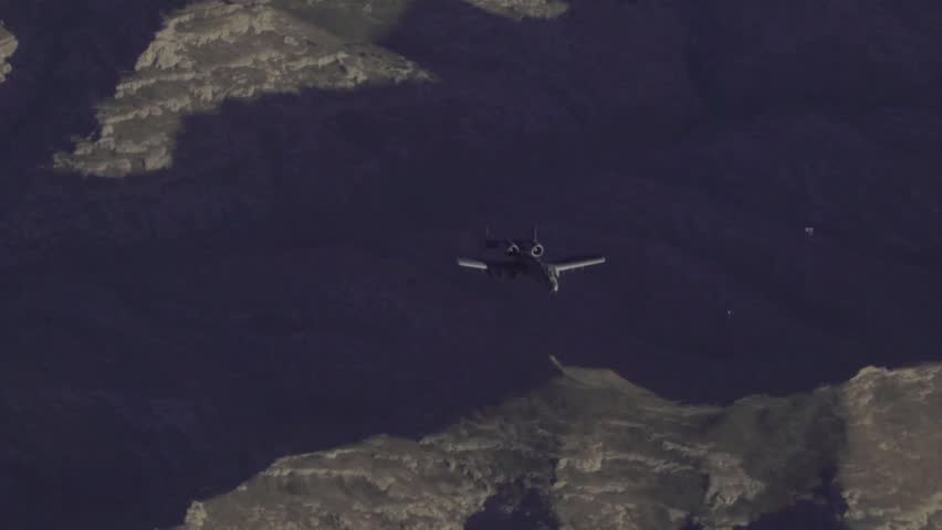 KC-135 Stratotanker Aircraft refuels A-10 Thunderbolt II