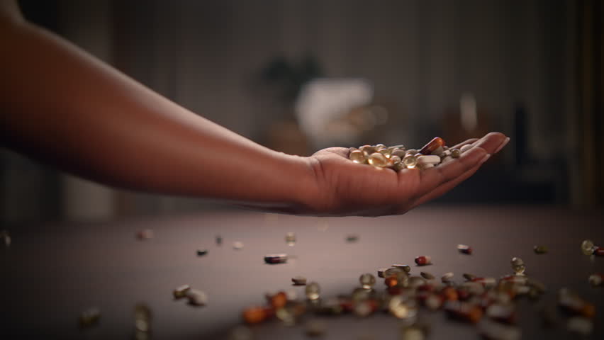 Various pharmaceutical medicine pills healthcare medication drugs background