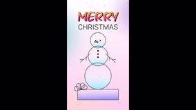 Christmas Toy And Snowman Vertical Logo is a festive motion graphics pack featuring animated vertical scenes with a hand-drawn, colorful design. Full HD resolution and alpha channel - Powered by Shutterstock - Get 15% off with code: PIKWIZARD15
