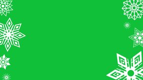 Snowflake frame for Christmas. Rotating snowflakes. - Powered by Shutterstock - Get 15% off with code: PIKWIZARD15