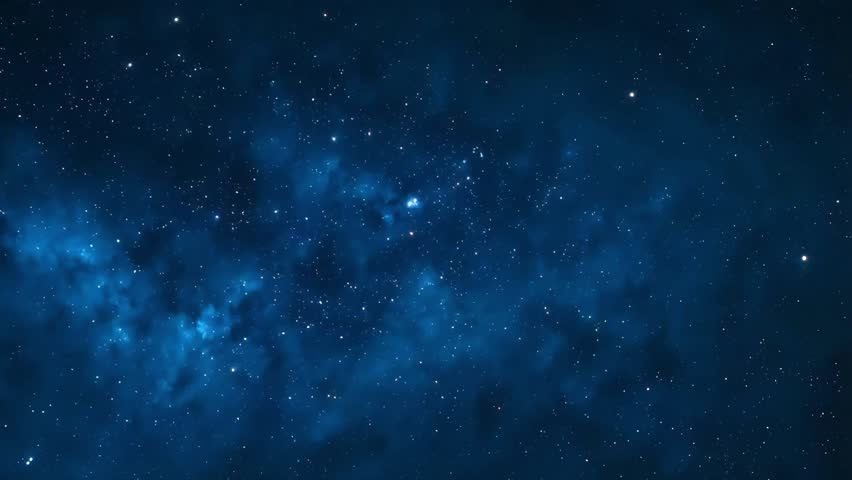4k video deep blue background galaxy abstract star space light, dark, illustration, galaxy, night, vector, design, sky, fantasy, bright, universe, glow, texture, starry, nebula, science, astronomy, 