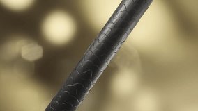 Nourish hair of shampoo or Oil Vitamin serum. Repair damaged hair concept, 3d animation. - Powered by Shutterstock - Get 15% off with code: PIKWIZARD15