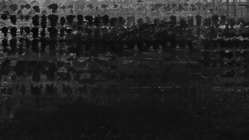 4k Looped Animated Grunge Texture Overlay Background, Canvas Paint Brushstroke Texture, Lo-Fi Analog  Halftone Effect