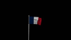 Beautiful France Flag Animation  4K Patriotic Background - Powered by Shutterstock - Get 15% off with code: PIKWIZARD15