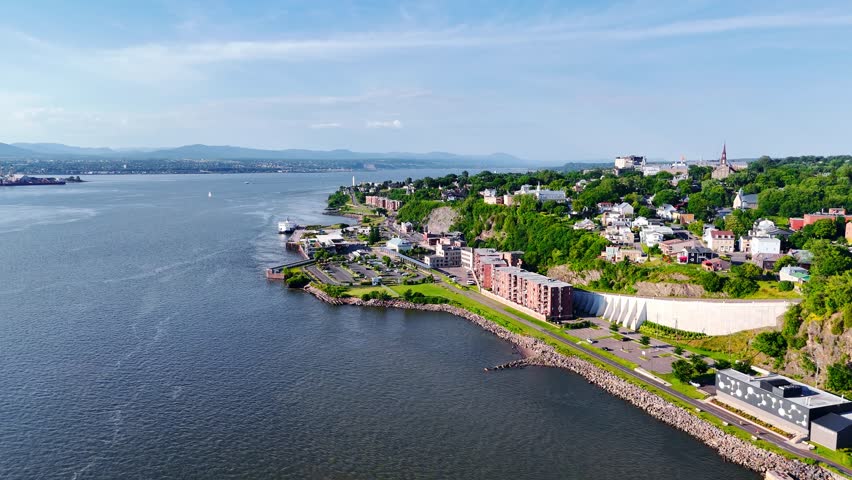 Levis from above, Quebec, Canada