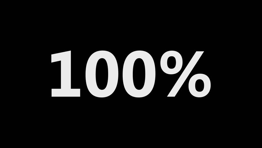  an automatic percentage Counter 1 to 100