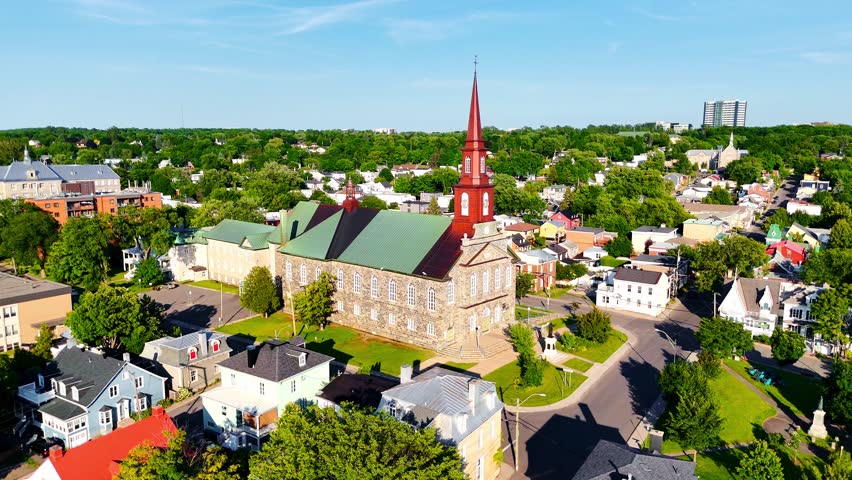 Levis from above, Quebec, Canada