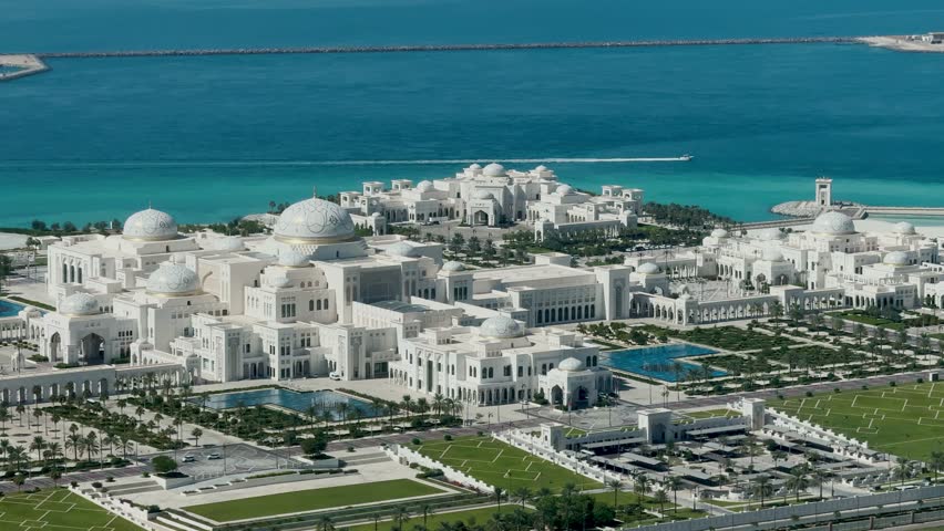 Qasr Al Watan is the majestic presidential palace in Abu Dhabi, United Arab Emirates. An example of impressive architecture, with beautiful gardens, luxurious interiors and a rich cultural history.