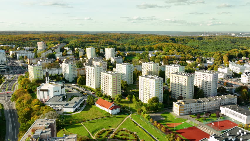Expansive view of Gdynia