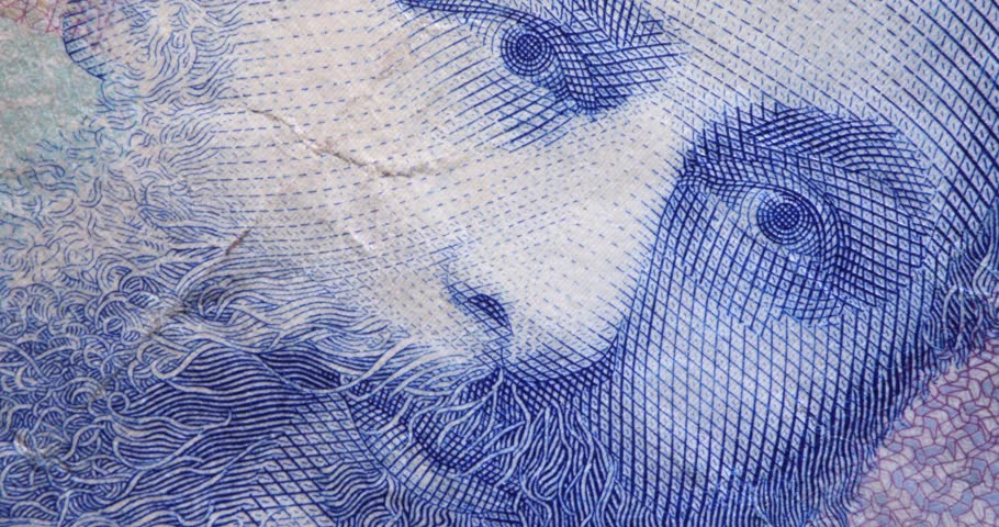 Blend of coins with banknotes of various currencies representing international trade and tourism. Money from countries around world