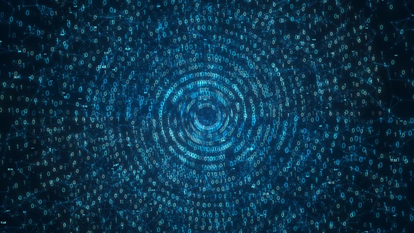 Futuristic HUD with Rotating Binary Numbers and AI Technology for Big Data and Machine Learning - Powered by Shutterstock - Get 15% off with code: PIKWIZARD15