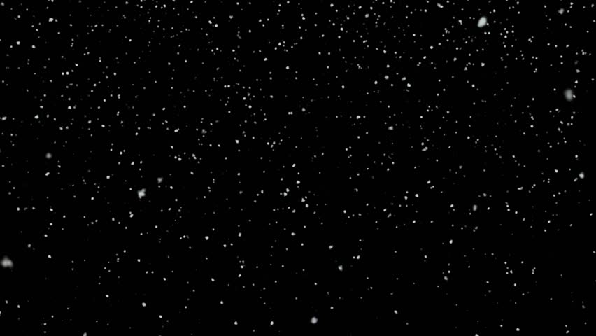 New Year Snowfall Particles. Elegant and Realistic Snow Overlays.