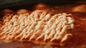 Japanese chinese hot pot noodles soup, Ramen with Beef or chicken, rice noodles with fried meat and mushrooms, Tom Yam kung Spicy Thai asian soup, chef cooking in traditional korean food.  - Powered by Shutterstock - Get 15% off with code: PIKWIZARD15