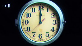 Vintage clock stop motion with overlayed code - Powered by Shutterstock - Get 15% off with code: PIKWIZARD15