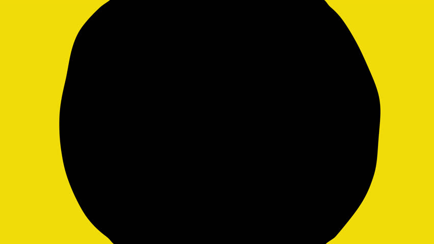 Set of gradient irregular yellow circle transition at 60 fps with an alpha channel. Includes 6 color patterns.