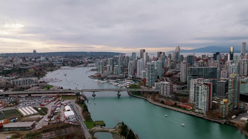 Drone video capturing the beauty of Vancouver’s downtown core and coastal scenery.
