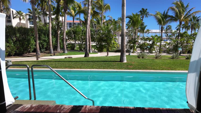 Swim up room at the Paradisus Los Cobos in Cabo San Lucas Mexico near San José del Cabo.