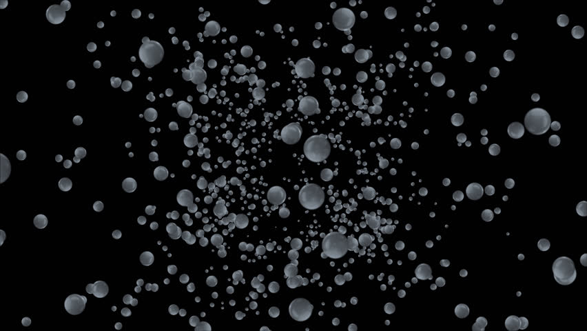 Glass Sphere Explosion. Burst of Glass Orb. Sphere Shape Particle Blast. Transparent Background. Alpha Channel
