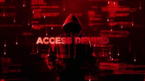 Access Denied Word on Style Hologram Video 02 - Powered by Shutterstock - Get 15% off with code: PIKWIZARD15