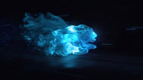 lion flame. leopard fire glow effect. tiger big cat leopard overlay - Powered by Shutterstock - Get 15% off with code: PIKWIZARD15