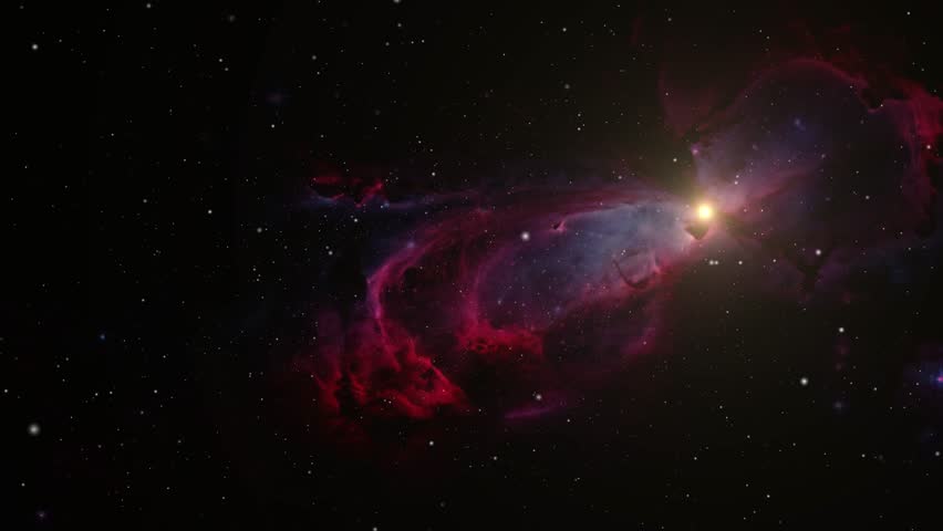 Infinite beautiful cosmos dark nebula