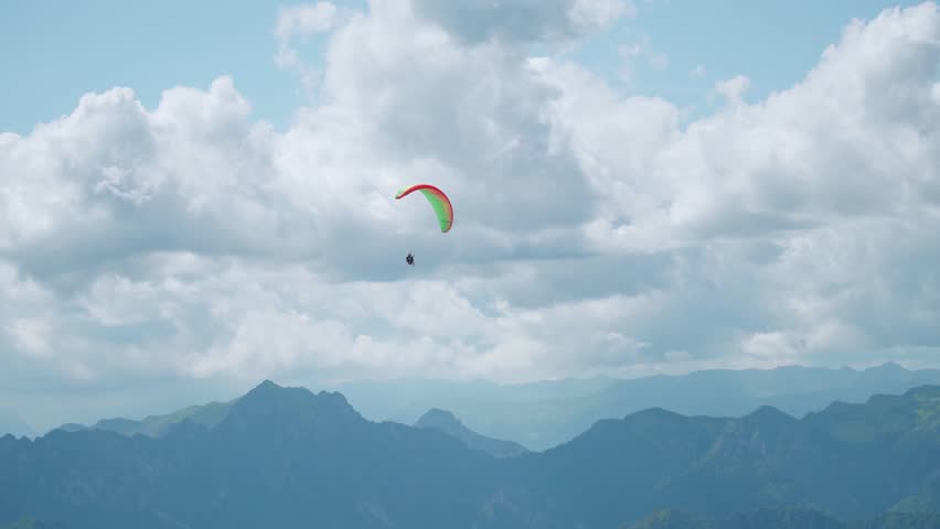 The Parachute paragliding sky,Desert parachute dunes,flying
tourism trip outdoors sports adventure.The most beautiful isolated background.
