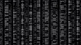 Abstract scrolling numbers in digital matrix, representing data flow and coding - Powered by Shutterstock - Get 15% off with code: PIKWIZARD15