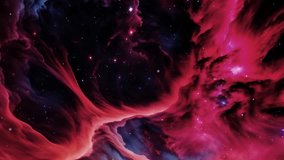 Cosmic Universe with red nebulae and Stars 4k - Powered by Shutterstock - Get 15% off with code: PIKWIZARD15