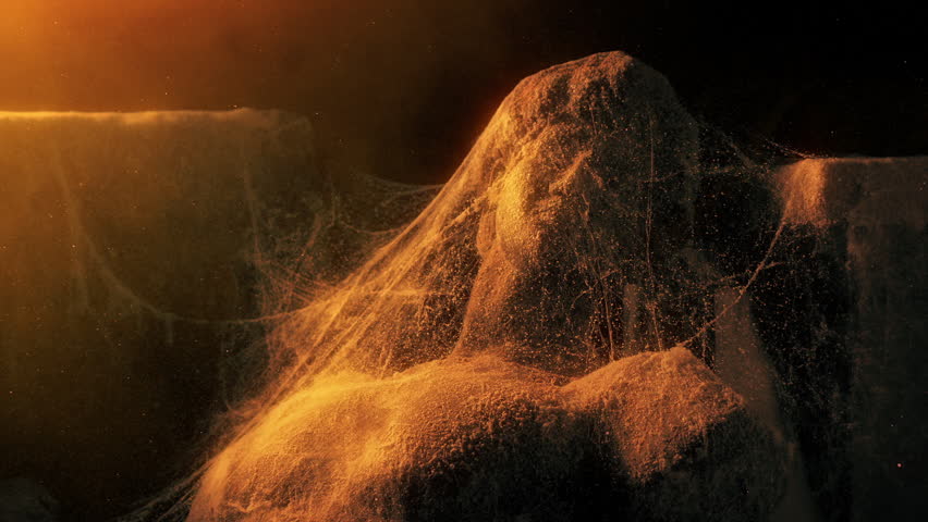 Statue In Dusty Temple Ancient Civilization Concept