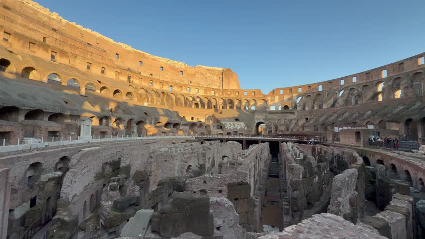 Locations Inside the Roman Colosseum