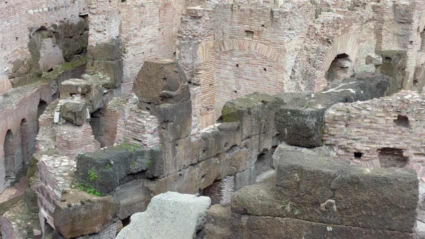 Locations Inside the Roman Colosseum
