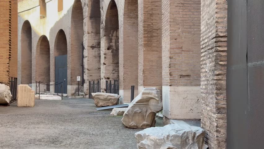Locations Inside the Roman Colosseum
