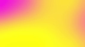 Vibrant pink to yellow gradient animation. Abstract motion graphic of smooth pink-yellow gradient. Seamless loop of pink and yellow gradient animation. Dynamic gradient design blending pink and yellow - Powered by Shutterstock - Get 15% off with code: PIKWIZARD15