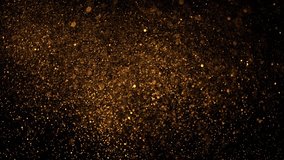 Multicolored abstract glitter particles 4K. Shimmering Particles Falling glitter with glare on a bokeh background. Titles in awards, music, wedding, anniversary, party, and presentation backdrops.	 - Powered by Shutterstock - Get 15% off with code: PIKWIZARD15