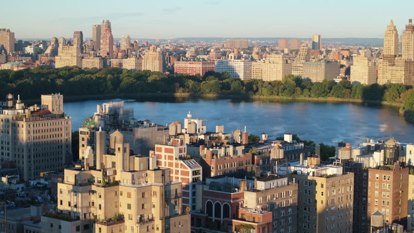 Aerial view of Manhattan