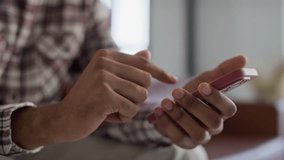 Close-Up of Hands Using Smartphone - Powered by Shutterstock - Get 15% off with code: PIKWIZARD15