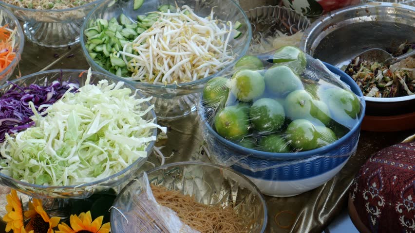 Southern Thai Mixed Salad Rice (Khao Yam). This traditional Southern Thai dish is both flavorful and nutritious.