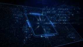 3d wireframe hand with Access Data glowing motion background. Animation hand scanning for security identification. human scanning. Biometric Scanner Virtual cybersecurity and data. 3D Illustration - Powered by Shutterstock - Get 15% off with code: PIKWIZARD15