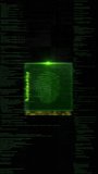 4K digital fingerprint scanning with match point Biometric digital fingerprint reader on blue screen. access password thru fingerprint, concept of cybersecurity and data protection. 3D Illustration - Powered by Shutterstock - Get 15% off with code: PIKWIZARD15
