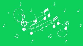 music Animated floating isolated music note 3D Music Notes Flowing Simulation - Powered by Shutterstock - Get 15% off with code: PIKWIZARD15