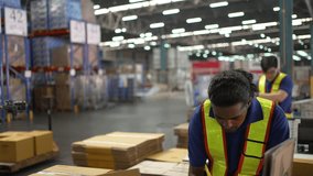 Logistics employees are working warehouse. Labor and logistics. - Powered by Shutterstock - Get 15% off with code: PIKWIZARD15