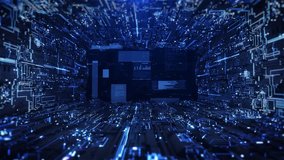 Tech big data flow, AI artificial intelligence data tunnel, Abstract digital particle background, Light effect with blue rays, Ai neural network and cloud computing, Futuristic computer room
 - Powered by Shutterstock - Get 15% off with code: PIKWIZARD15
