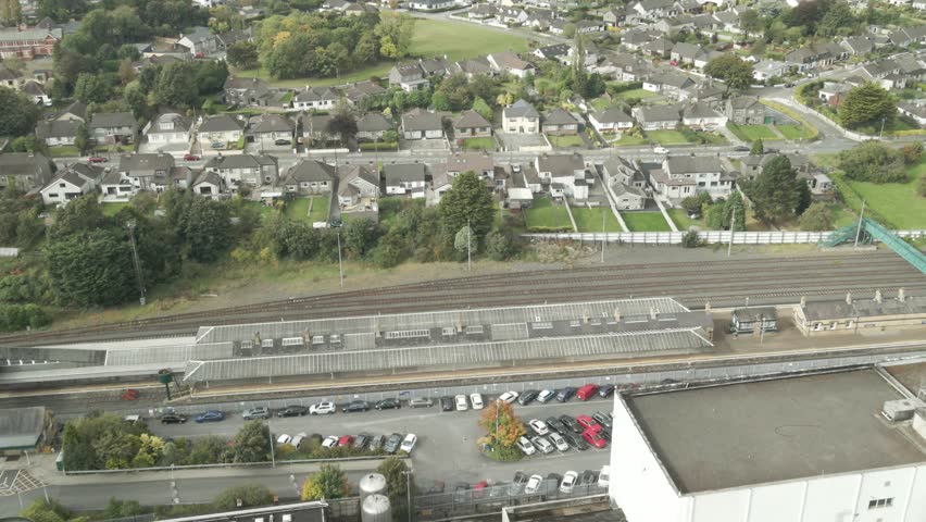 Aerial Reveals Dundalk Bay Brewery And Distillery In Dundalk City, County Louth, Ireland.