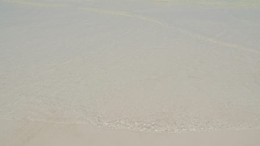 Wave sea on sand beach at coast island koh lan pattaya Thailand, tourism travel holidays nature, bakcground ecosystem environment change natural, ocean clear gright.
